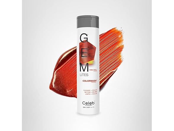 Celeb Luxury Gemlites Fire Opal Colorwash, 8.25 oz