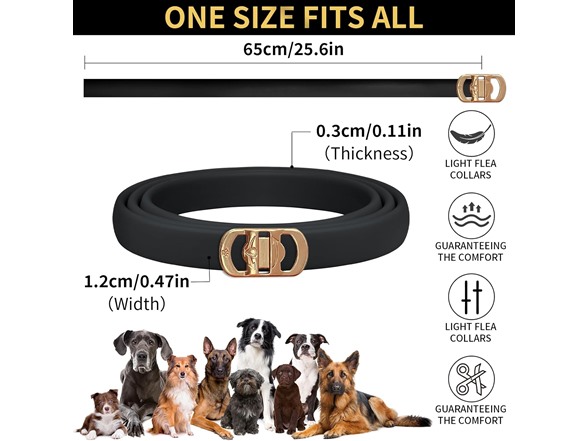 Flea & Tick Collar for Dogs 4-Pack