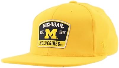 ZHATS Standard NCAA Officially Licensed Fitted Hat M15Z Switchback Secondary Color, Medium