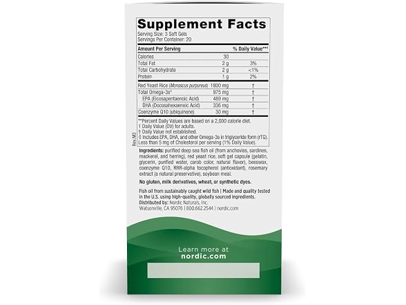 Nordic Naturals Cholesterol Support