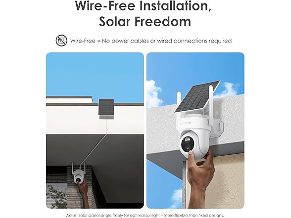 (4 Pack) Solar-Powered Security Camera System | 4K Pro