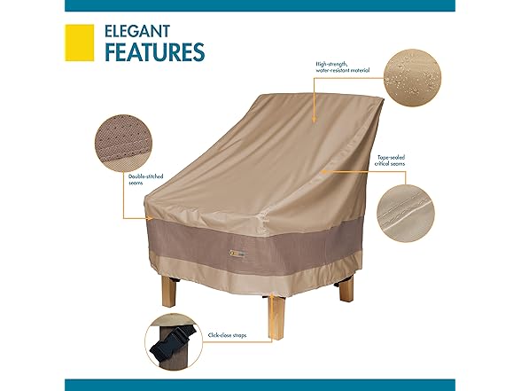 Round Patio Table & Chair Set Cover