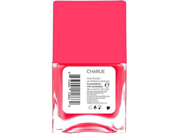 Nails Inc 45 Second Speedy Gloss, Coral Pink, 0.47 Fl Oz