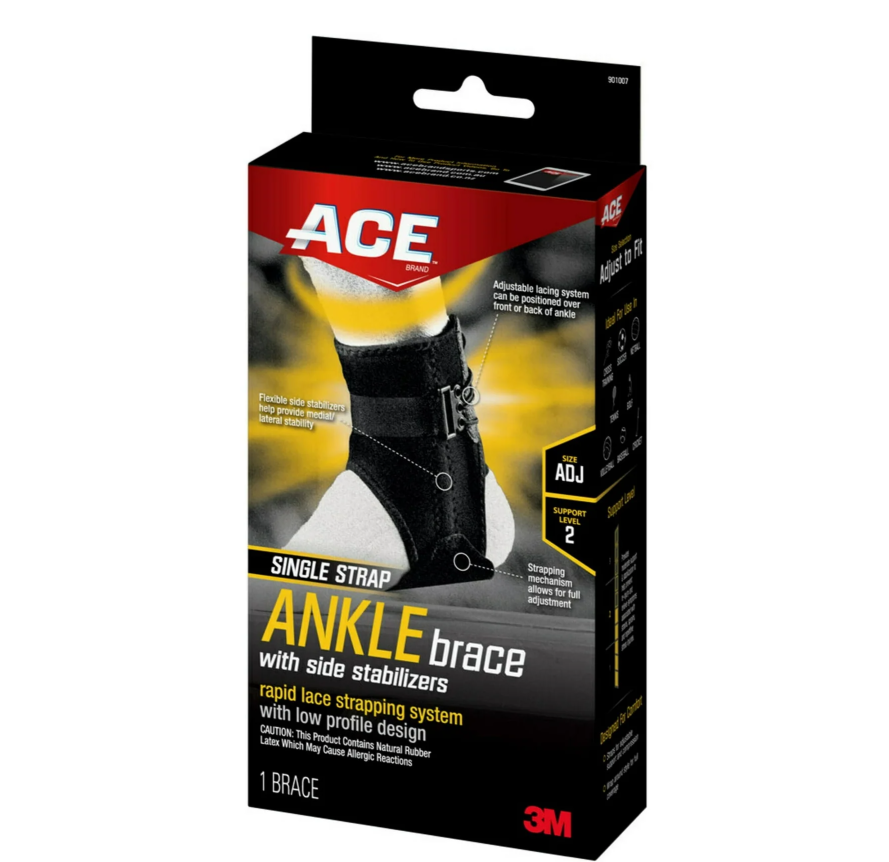 ACE Brand Ankle Support with Stabilizers - Gallery 11