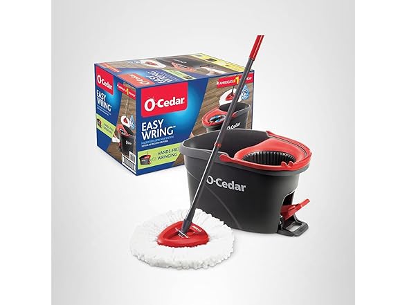O-Cedar EasyWring Microfiber Spin Mop