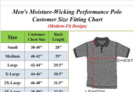 5Pk Mens S/S Performance Polo (S - 3XL) - Gallery 6