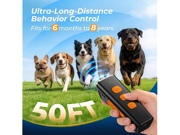 LQYDQSC Ultrasonic Dog Bark Deterrent