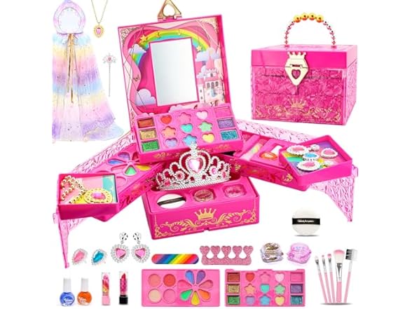 PLOOHT Kids Makeup Set for Girls