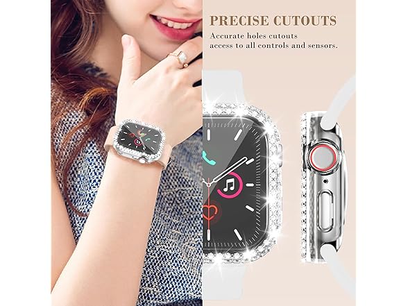 idudu Bling Bumper Case for Apple Watch