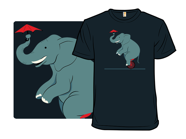 Elephant Riding a Unicycle - Gallery 8