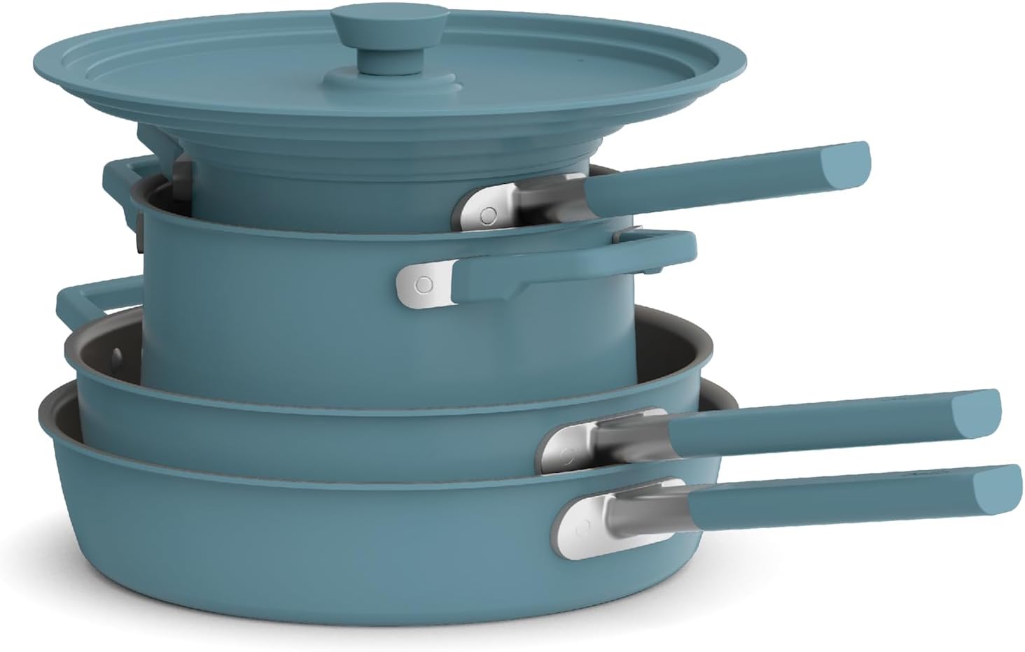 BELLA 9-Piece StoreMore Cookware Set - Gallery 9