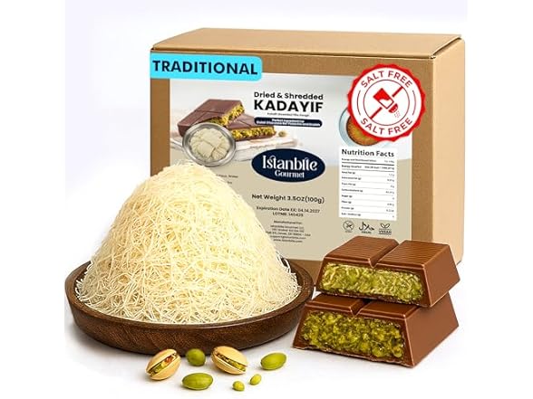 Kataifi Shredded Fillo Dough 3.5 Oz for Dubai Chocolate