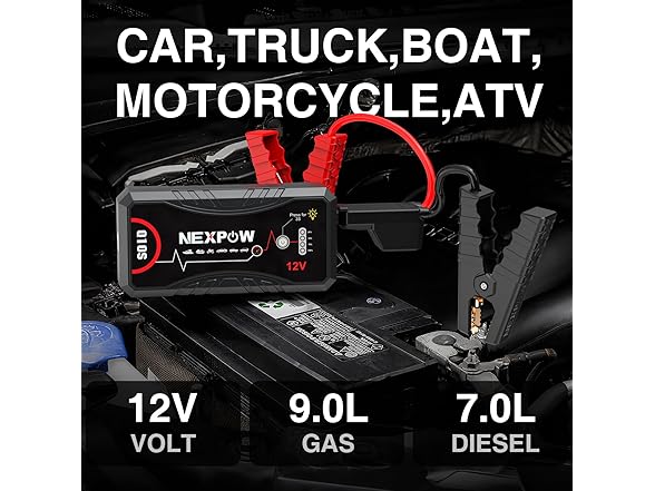 NEXPOW Car Jump Starter | 3000A