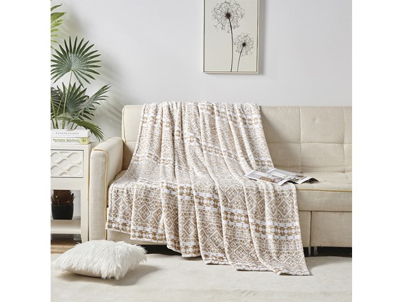 Ultra-Soft Lightweight Printed Blanket