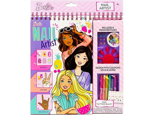 Horizon Group USA Barbie Nail Artist Magazine