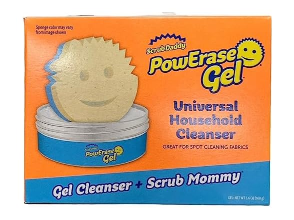 Scrub Daddy Power Erase Gel with Scrub Mommy Sponge