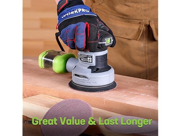 WORKPRO 20pc 5 Sanding Discs