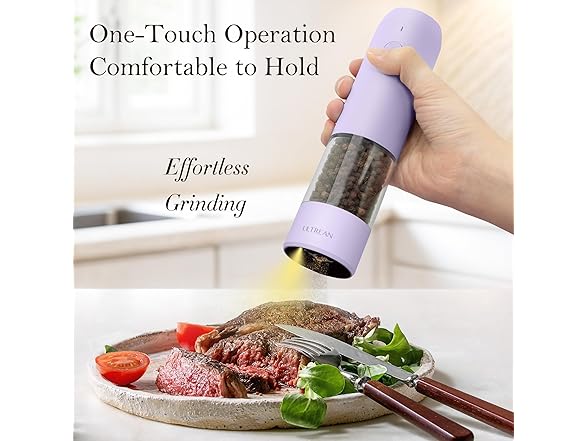 Ultrean Salt and Pepper Grinder Set