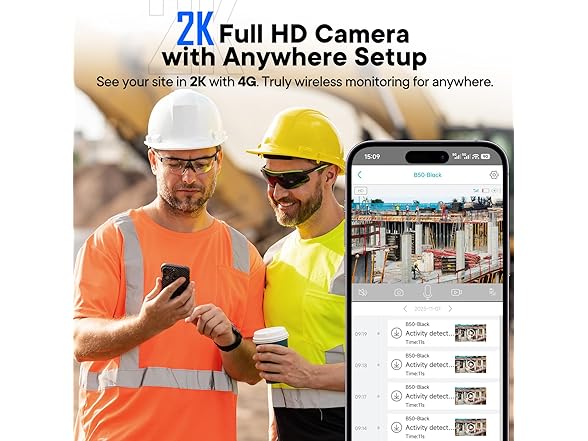 Gailos 4G LTE Cellular Security Camera