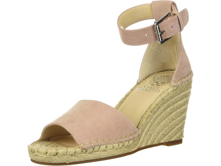 Vince Camuto womens Leera Espadrille Wedge Sandal, Precious, 7.5 US