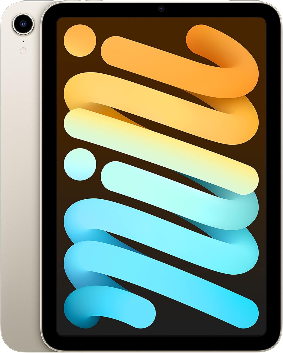 Apple iPad mini (6th Generation): A15 Bionic, 8.3-inch Liquid Retina Display, 64GB, Wi-Fi 6, 12MP front/12MP Back Camera, Touch ID, All-Day Battery Life – Starlight - Gallery 2