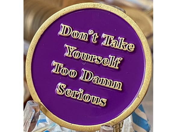 RecoveryChip Rule 62 AA Medallion Purple Chip