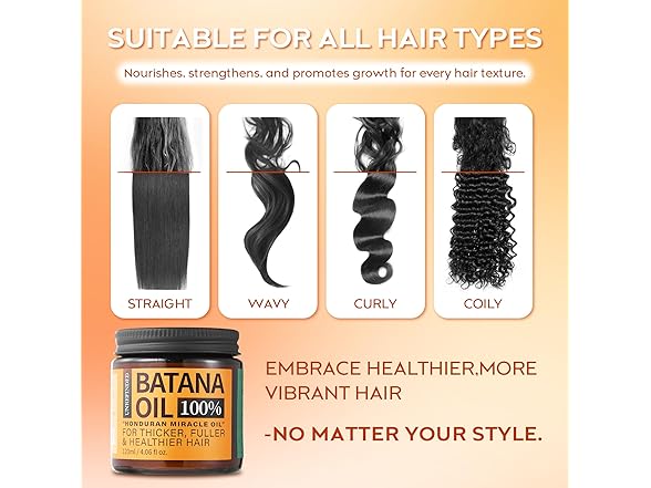 Raw Batana Oil for Hair Growth | 2 fl oz