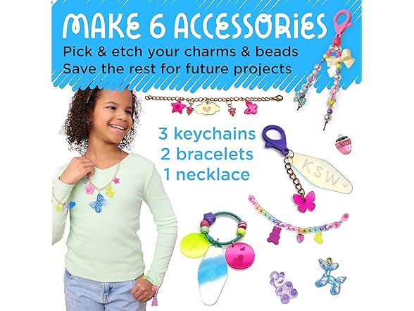 Creativity for Kids Etch-It Personalized Accessories Kit with Etching Tool
