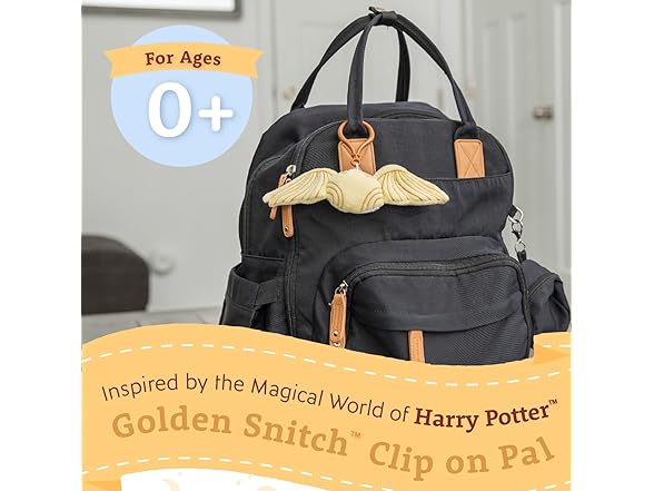 Harry Potter Golden Snitch Plush Clip On