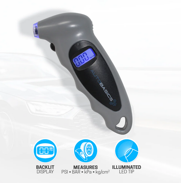 Aduro S-ABDGT-07 AutoBasics Digital Tire Gauge - Gallery 8