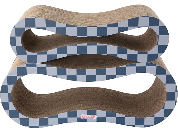 THE LICKER STORE Suvi 26" Modern Cardboard Infinity 2-in-1