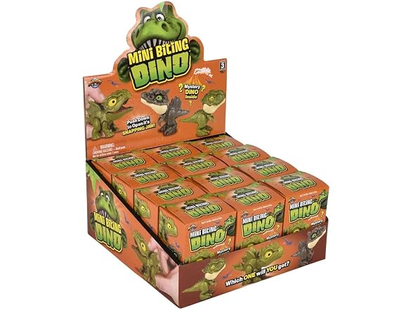 Rhode Island Novelty 2.5" Mini Biting Dinosaur