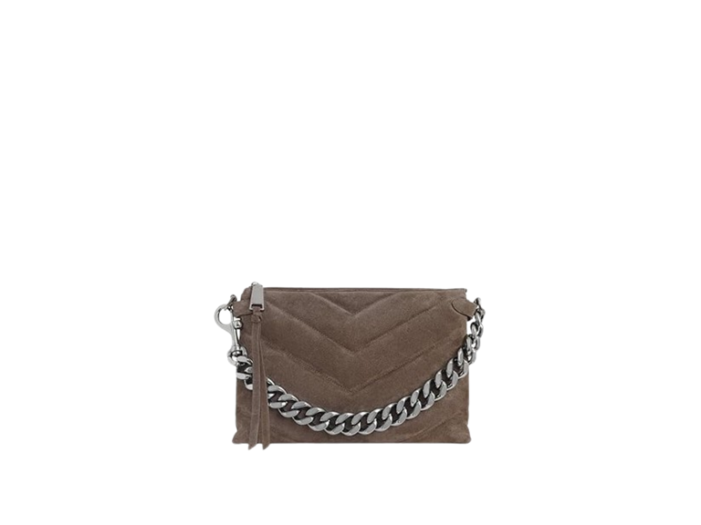 REBECCA MINKOFF Crossbody Bag, Porcini/Gunmetal