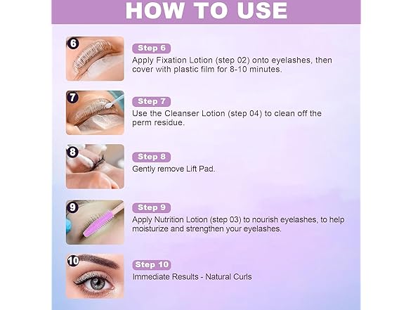 Siripine 5 Sets Lash Perm Kit