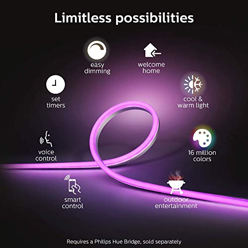 Philips Hue Color Outdoor LightStrip 7ft - Gallery 20