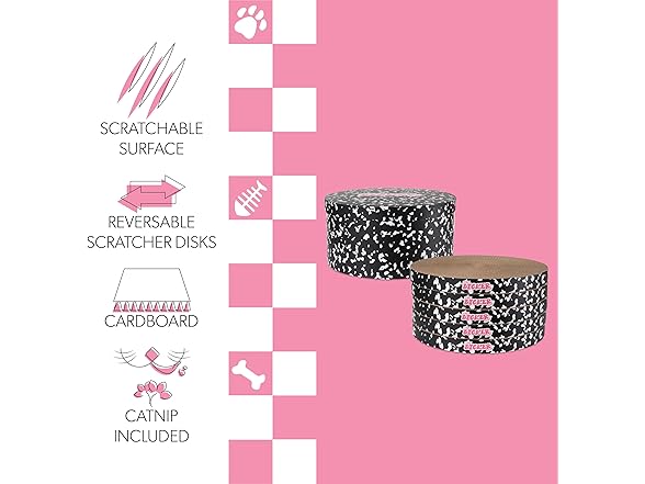 Kate 12 Inch Cardboard Cat Scratcher Pads