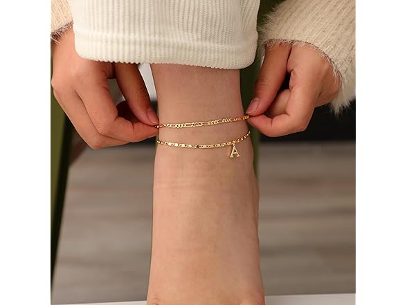 CAROVO Ankle Bracelets