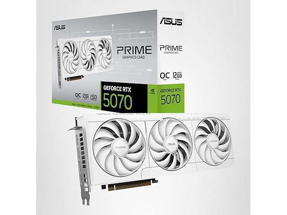 ASUS Prime GeForce RTX 5070 White OC