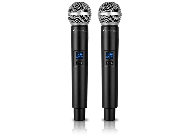 Technical Pro Dual UHF Wireless Mic System