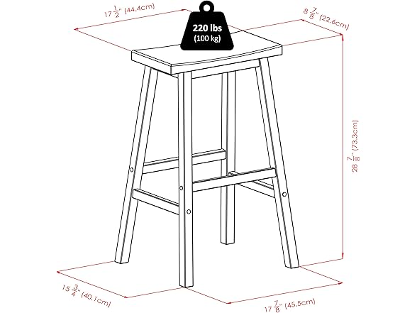 Winsome Satori Saddle Seat 29In Bar Stool Rustic Teal and Walnut