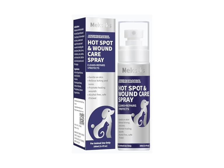 Mekseks Hot Spot Wound Care Spray