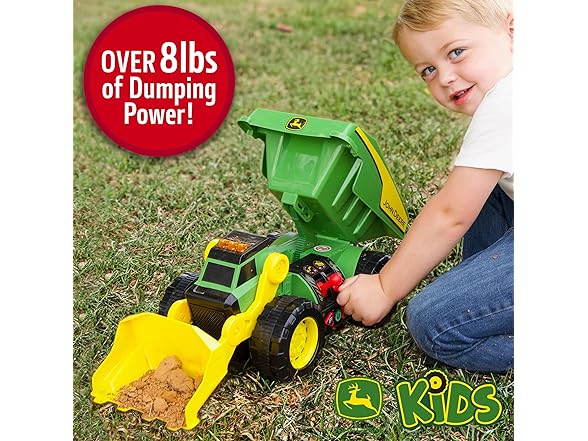 John Deere 18" Motorized Dig Rig Toy