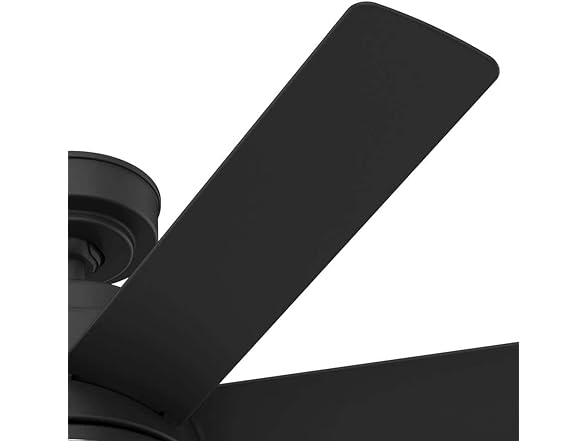 Hunter Fan 52 inch Indoor/Outdoor Matte Black Ceiling Fan