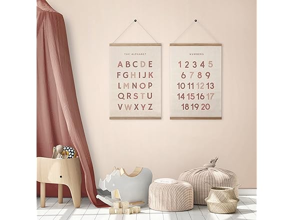 Bon et Beau Embroidered Framed Poster
