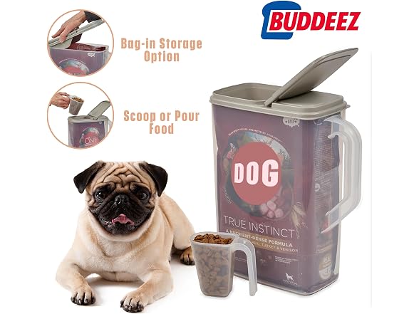Buddeez Pet Food Storage Container