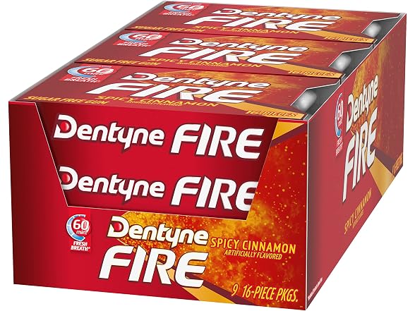 Dentyne Fire Spicy Cinnamon