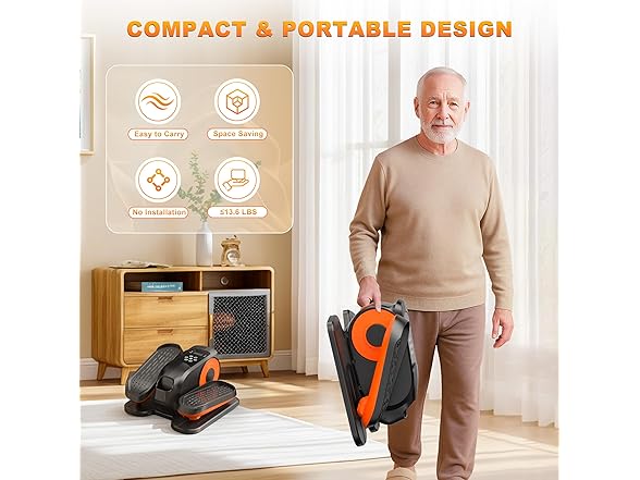 Mini Under Desk Elliptical