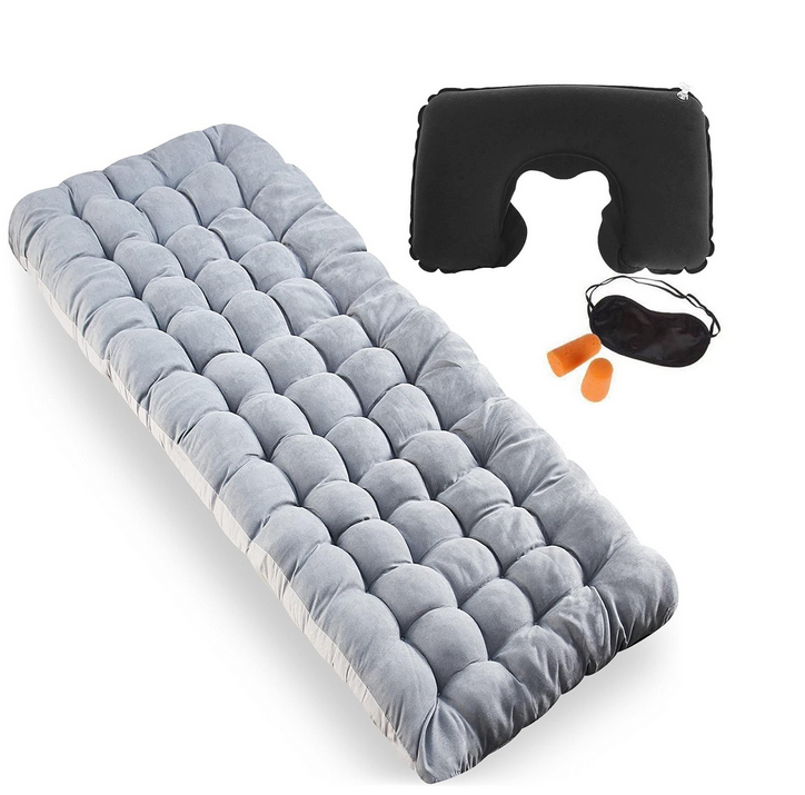 Zone Tech Camping Mattress Gray with Pillow - Gallery 5