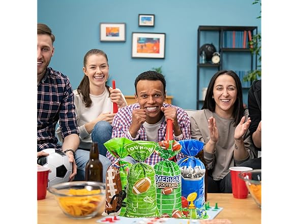 Rugby Candy Bags 50ct