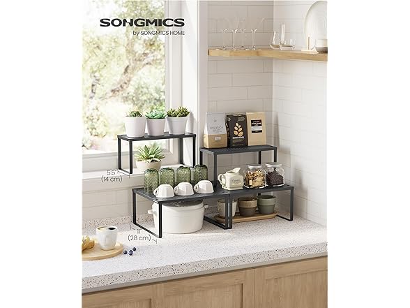 SONGMICS Spice Racks, Set of 2